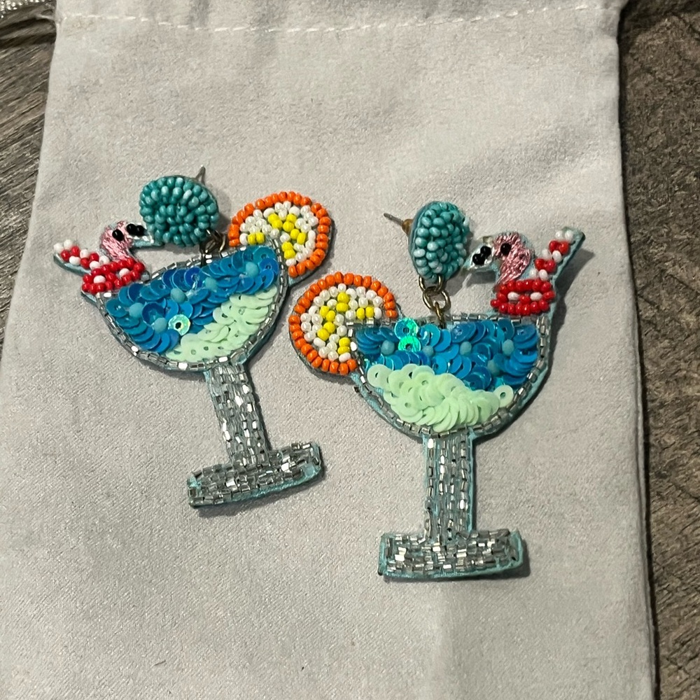 Drink earrings